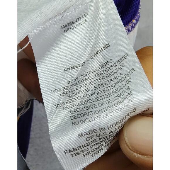 Nike NFL Mens Jersey Size Medium Vikings Adrian Peterson On Field 28 Stitched - Picture 9 of 10